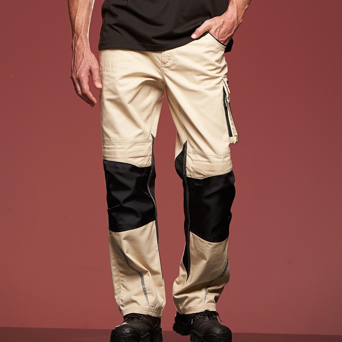 Pantaloni da lavoro con ginocchiere rafforzate  jn832