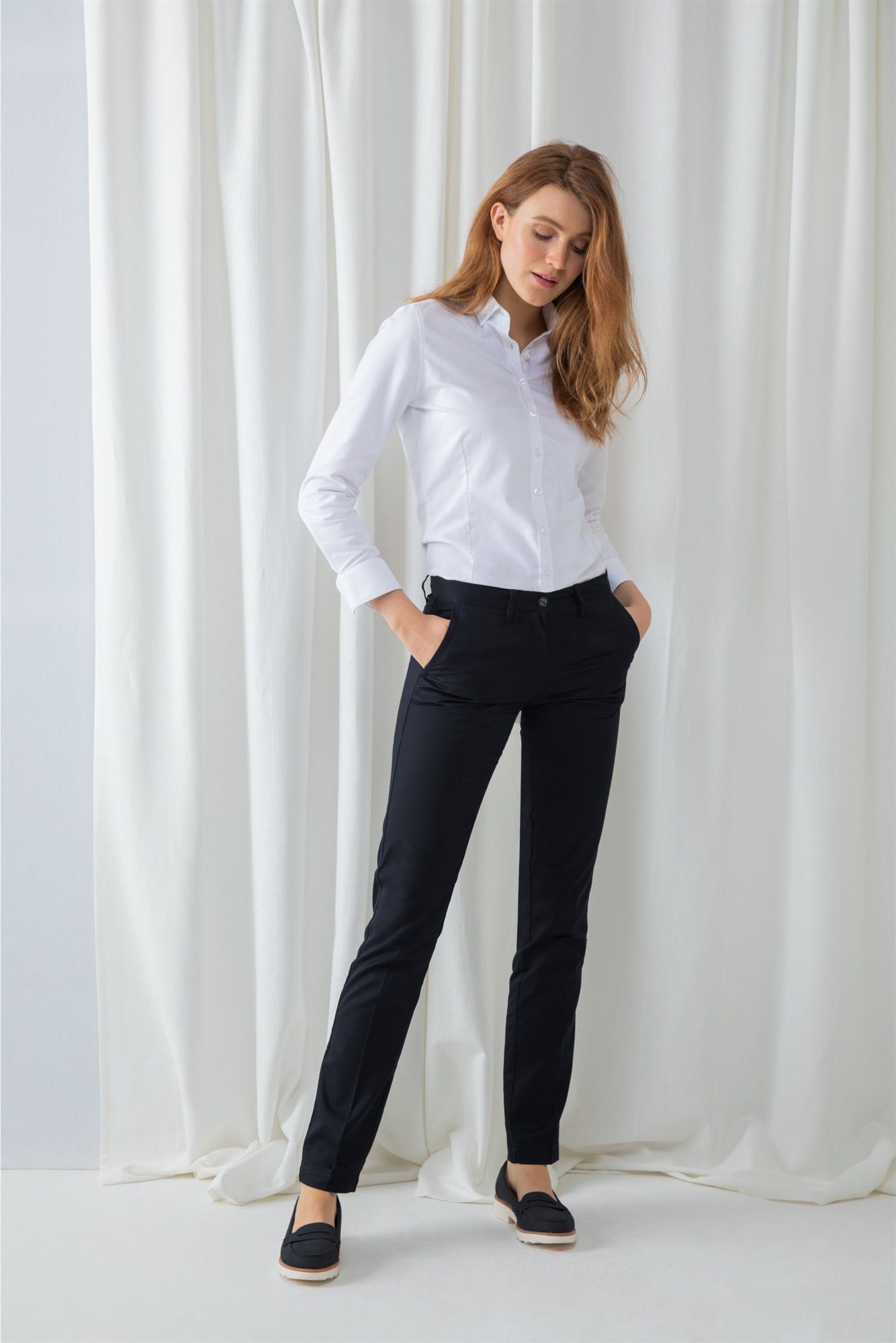 Pantaloni professionali donna H641