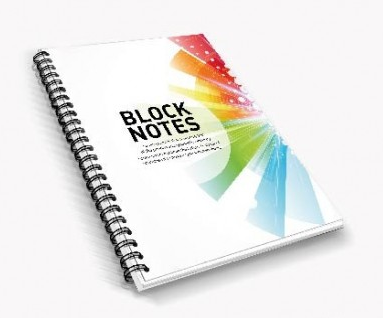 Block notes copertina