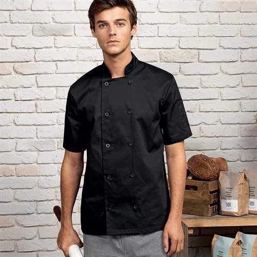 giacca chef unisex manica corta