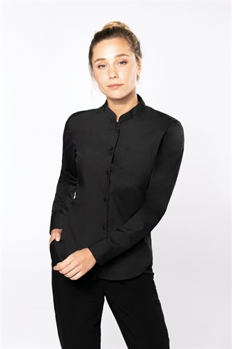 Camicia collo alla coreana 