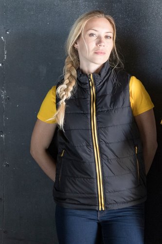 Gilet imbottito bicolore