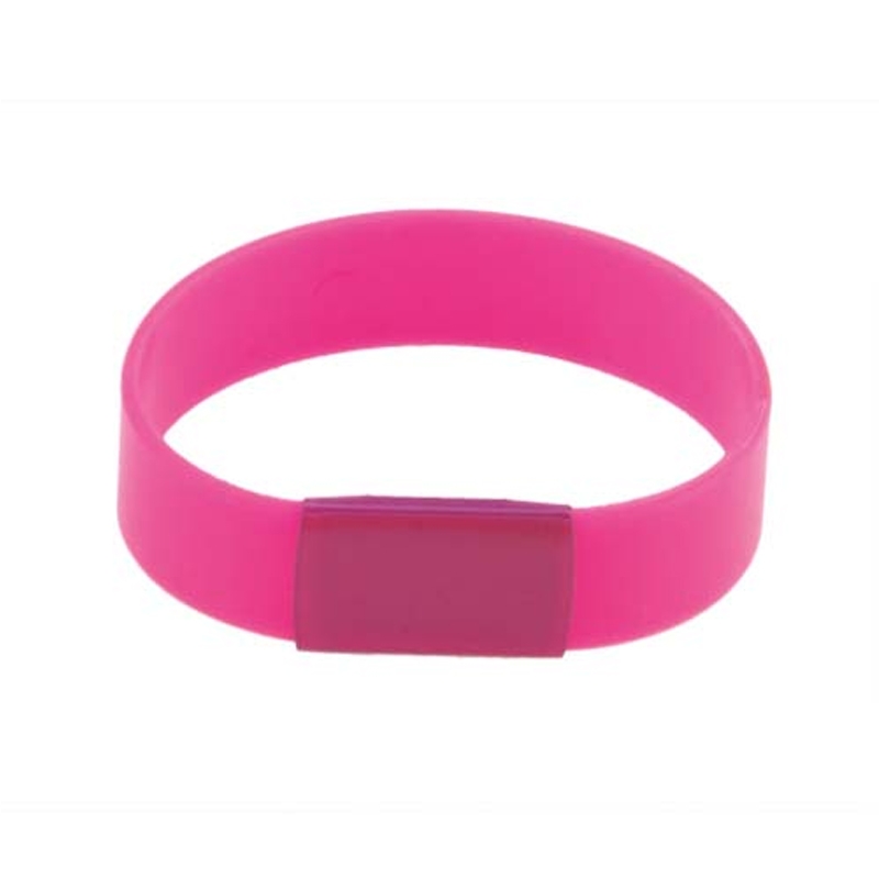 Bracciale in silicone e acciaio